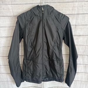 LULULEMON Black Jacket With Hood Size 4